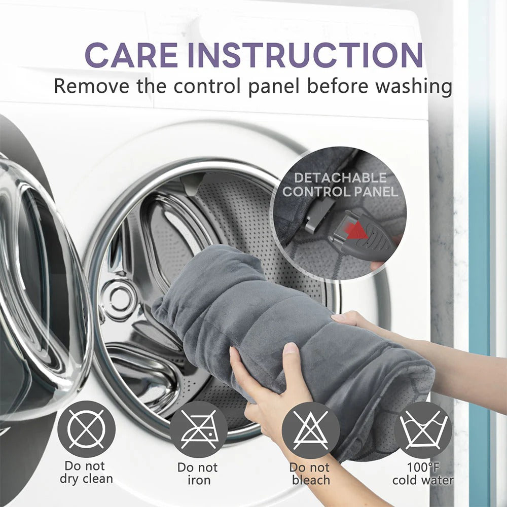 Breecozyn™ Heating Pad – Instant Warmth, Comfort, and Relaxation 10 heat settings and 4 timer settings
