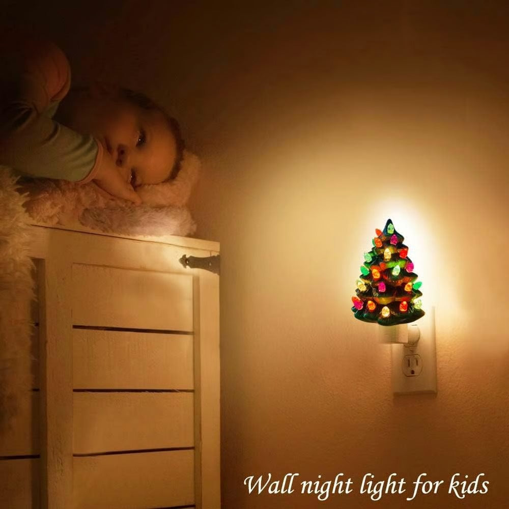 Christmas tree night light, Christmas lamp, LED light decoration, Christmas gift