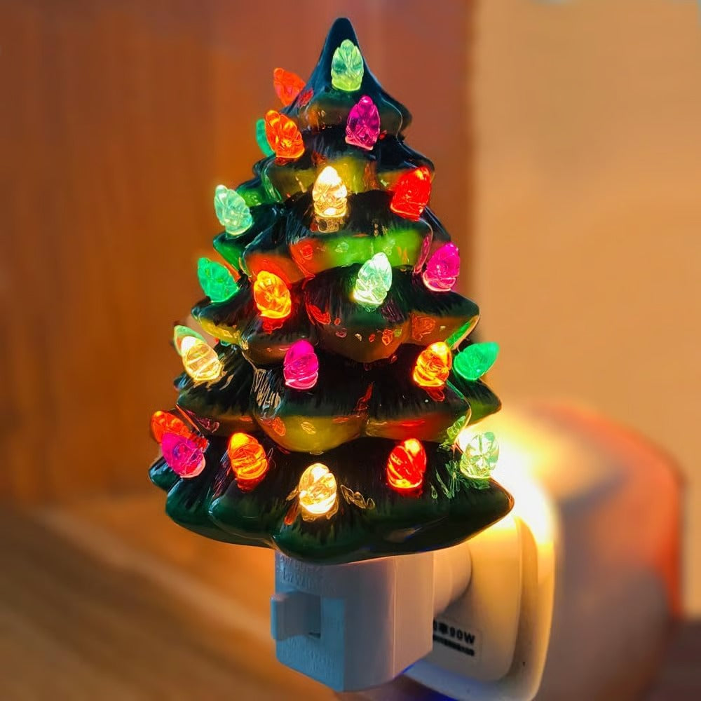 Christmas tree night light, Christmas lamp, LED light decoration, Christmas gift