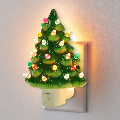 Christmas tree night light, Christmas lamp, LED light decoration, Christmas gift