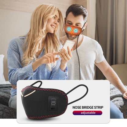 3-speed heated nose covers, resistant to snoring, allergy prevention, relaxing breathing